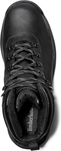 Timberland Men's Flume Mid Waterproof Hiking Boot, Black Full-Grain-New 2024, 7.5 Wide in Saudi Arabia