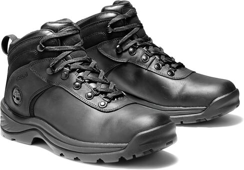 Timberland Men's Flume Mid Waterproof Hiking Boot, Black Full-Grain-New 2024, 7.5 Wide in Saudi Arabia