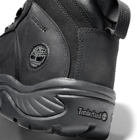 Timberland Men's Flume Mid Waterproof Hiking Boot, Black Full-Grain-New 2024, 7.5 Wide in Saudi Arabia