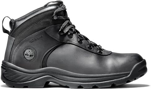 Timberland Men's Flume Mid Waterproof Hiking Boot, Black Full-Grain-New 2024, 7.5 Wide in Saudi Arabia