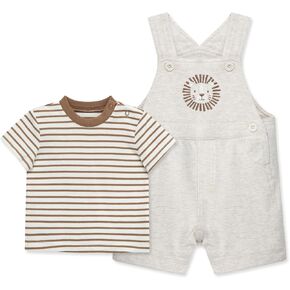 Little Me baby-boys 2-piece Tee Shirt and Shortall SetShortall