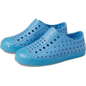 Native Shoes Kids Jefferson (Little Kid/Big Kid) - Shoes for Kids - EVA Upper - EVA Lining and Insole Chillberry Pink/Shell White 12 Little Kid M