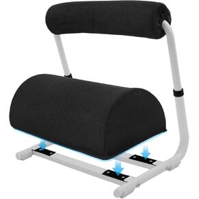 Adjustable Foot Rest Under Desk Footrest Leg Rest 3 Height Positions for Desk Office Gaming Chairs Ergonomic with Foot Cushion