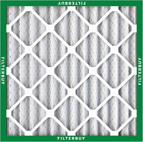 فلتر هواء Filterbuy 24x25x1 MERV 8 Dust Defense (عبوة من قطعتين)، استبدال مرشحات هواء فرن HVAC AC المطوية (الحجم الفعلي: 23.88 × 24.88 × 0.75 بوصة) in Saudi Arabia