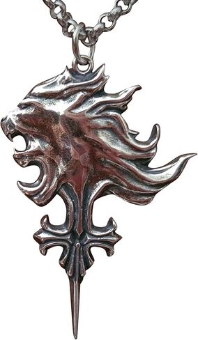 Stainless Steel Squall Leonhart VIII Sterling Silver Necklace Pendant Griever Fantasy RPG in Kuwait