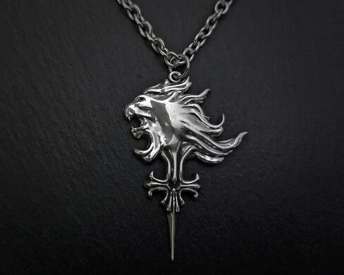 Stainless Steel Squall Leonhart VIII Sterling Silver Necklace Pendant Griever Fantasy RPG in Kuwait