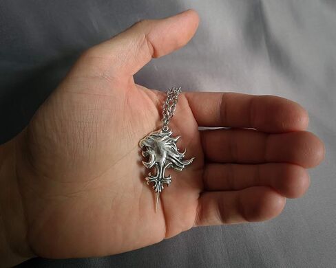 Stainless Steel Squall Leonhart VIII Sterling Silver Necklace Pendant Griever Fantasy RPG in Kuwait