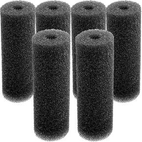Delapan 5.9″ Pre-Filter Foam Replacement Sponge Filtration Kit for Pond Aquarium Fish Tank, 2 Pack