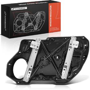 A-Premium Electric Power Window Regulator with Motor Compatible with Dodge Charger & Chrysler 300, 2011-2023, Front Right Passenger Side