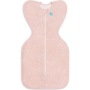 Love to Dream Swaddle UP Silky-Lux 1.0 TOG, Cream, Medium, 13-19 lbs, Super Soft and Luxurious 100% Viscose, Allow Baby to Sleep in Their Preferred Arms Up Position, Snug Fit Calms Moro Reflex
