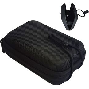 JLXINMET Golf Rangefinder Case Hard Shell Range Finder Carry Bag Storage Bag Universal Range Finder Protector Pouch with Belt Clip for Rangefinders (black)