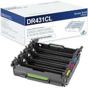 1-Pack DR431 DR-431CL Drum Unit: Replacement for Brother DR431CL Drum with DCP-L8410CDW MFC-L8610CDW L8690CDW L8900CDW HL-L8260CDW L8360CDW L9310CDW L9310CDWT Printer (Toner Not Include)
