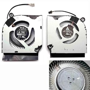 BestParts New CPU+GPU Metal Blade AeroBlade Cooling Fan Replacement for ACER Predator Helios 300 (PH315-53, PH315-54),P/N: 23.Q7XN2.001, 23.QB9N2.001
