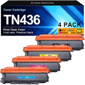 خرطوشة حبر 067 متوافقة مع مجموعة خرطوشة حبر Canon 067 لمجموعة حبر Canon 067 067H تعمل مع طابعة Canon ImageCLASS MF654Cdw LBP632Cdw MF656Cdw MF653Cdw LBP633Cdw، 4 عبوات من 067 حبر