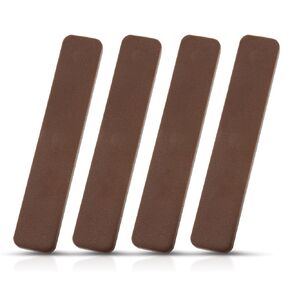 PIT66 Composite Decking Boards End Cap 5.5" Dark Gray 4 PCS