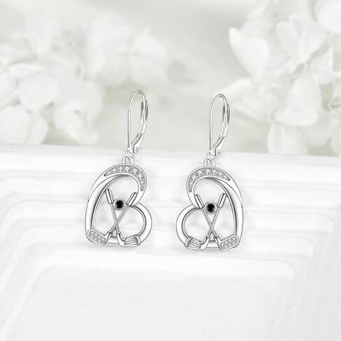 أقراط راقصة الباليه للنساء من الفضة الإسترلينية الراقصة ليفرباك أقراط متدلية مجوهرات رقص الباليه للبنات هدايا in Kuwait