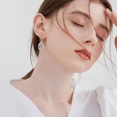 أقراط راقصة الباليه للنساء من الفضة الإسترلينية الراقصة ليفرباك أقراط متدلية مجوهرات رقص الباليه للبنات هدايا in Kuwait