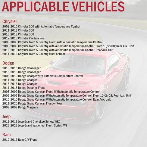 طقم مقاوم محرك منفاخ Qagea 4P1594، وحدة التحكم في منفاخ HVAC مناسبة لسيارة Chevy Avalanche Silverado Suburban Tahoe GMC Sierra Yukon يستبدل 973-420 13503201 68029736AA in Kuwait