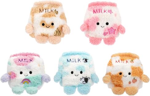 BumBumz 4.5-inch LemonadeStandBumz Plush 5-Pack - Lemon Leah, Strawberry Lemonade Shivani, Dandelion Darlene, Lemonade Stand Larry, Lemonade Pitcher Luka - from The Makers of Original Squishmallows in Saudi Arabia