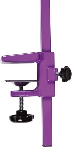 Pet Edge Master Equipment Silver Aluminum Pet Grooming Arm & Clamp – Adjustable Height to 36", Fits Most Grooming Tables in Saudi Arabia