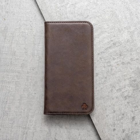 Porter Riley - Leather Case for iPhone XR. Premium Genuine Leather Stand/Cover/Wallet/Flip Case with [Card Slots] [Horizontal Stand] [Durable Frame] (Tan) in Saudi Arabia