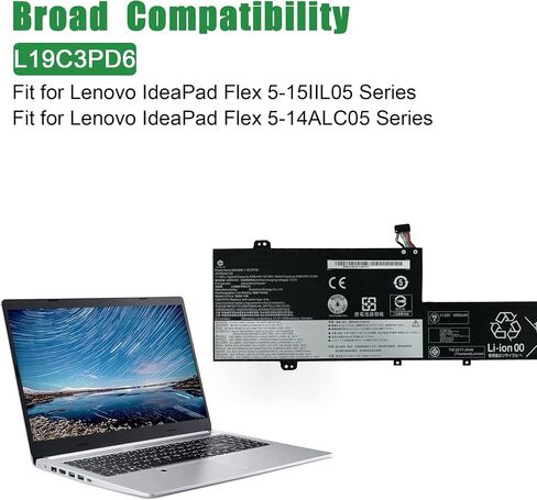 استبدال بطارية الكمبيوتر المحمول L21B4PE2 SB11F38373 5B11F38379 لجهاز Lenovo IdeaPad Yoga 7 16IAP7 14IAL7 14ARB7 Series L21L4PE0 SB11F38382 5B11F38372 L21M4PE3 SB11F38368 5B11F38367 15.36 فولت 71 وات في الساعة in Saudi Arabia
