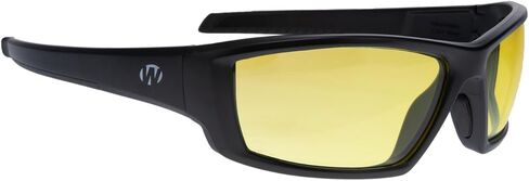 Walker's IKON Vector Full Frame Shooting Glasses | Impact-Resistant Non-Slip Frame Hunting Shooting Eyesight Protection Glasses, Microfiber Lens Cloth & Carry Case Included in Saudi Arabia