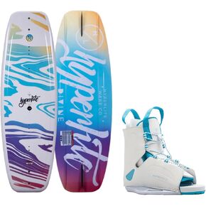 Hyperlite Divine Wakeboard w/Allure Bindings Womens Sz 134cm/(One Size)