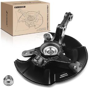 A-Premium 2x Front Steering Knuckle & Wheel Bearing Hub Assembly Compatible with Honda Civic 2006-2011, (Without Si Model), Replace # 44300SNA952, 44300TR0951, 44600SNAA00, 45255SNAA00, 51211SNA010