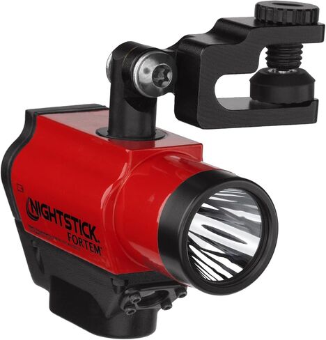Nightstick XPP-5466R Intrinsically Safe Helmet-Mounted Multi-Function Dual-Light Flashlight - Red in Kuwait