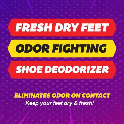 Silka Foot Powder & Shoe Deodorizer: Odor-Fighting with Corn Starch, Talc, Cooling Beads, Absorbs Sweat & Moisture for Lasting Freshness - 6 Oz (Pack of 2) in Saudi Arabia