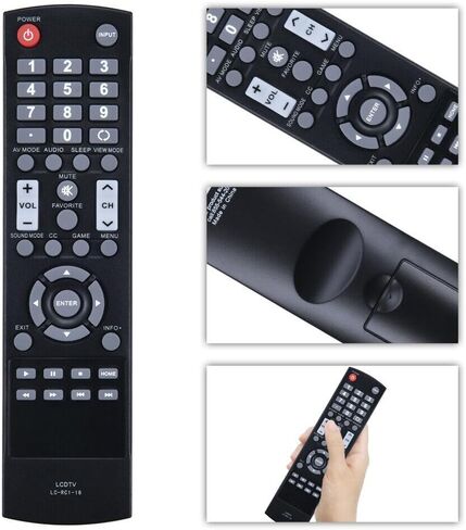 LC-RC1-14 Replace Remote Control fit for Sharp TV LC-32LB150U LC-42LB261U LC-50LB261U LC-32LB261U LC-42LB150U LC-50LB150U LC32LB150U LC42LB261U LC50LB261U LC32LB261U LC42LB150U LC50LB150U in Saudi Arabia