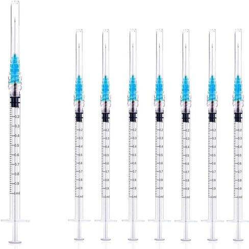 Luer lock 3ml 21Ga 1 Inch(25mm), 50 Pack Sterile Lab Utensils for Scientific Research, Industrial Dispensing or Liquid Measuring in Saudi Arabia