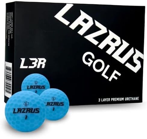 كرات جولف يوريتان فاخرة من LAZRUS GOLF 2024 - مسافة طويلة، تحكم أخضر معزز، أداء ودقة، أصفر عالي الوضوح، للرجال والنساء، ملحقات الجولف in Saudi Arabia