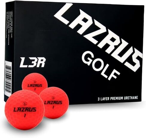 كرات جولف يوريتان فاخرة من LAZRUS GOLF 2024 - مسافة طويلة، تحكم أخضر معزز، أداء ودقة، أصفر عالي الوضوح، للرجال والنساء، ملحقات الجولف in Saudi Arabia