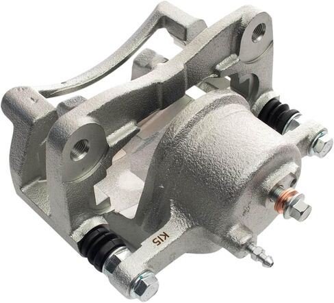 TRQ New Rear Disc Brake Caliper with Bracket & Hardware Pair for Mini Cooper without JCW Brake Package in Saudi Arabia