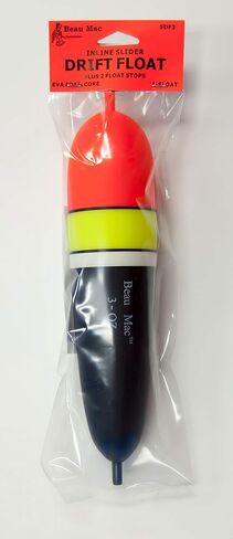 Beau Mac SDF3/8 Drift Floats EVA 3/8oz 2pk, Multicolor in Saudi Arabia