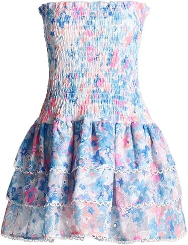 Vintage Dress for Women Y2k Dresses Tube Dress for Women Strapless Dress for Women Going Out Dresses in Kuwait