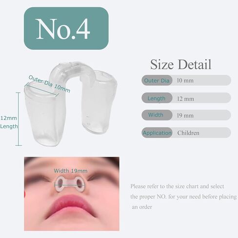Nostril Retainer - Nose Internal Support Protector for Brace Fracture, Rhinoplasty Septoplasty, ENT, Orthopedic Immobilization, 1 Pcs (7mm) in Saudi Arabia