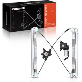 A-Premium Front Right Power Window Regulator Compatible with Dodge Grand Caravan 08-20 & Ram C/V 12-15 & Chrysler Town & Country 08-16, Van, 2 Pins Motor, Replace# 68030654AA, 68030660AA, 68102230AA