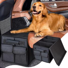 YCooiFo Car Seat Extender with Storage up to 40lbs, Suitable for Dogs, Car Seat Gap Filler
