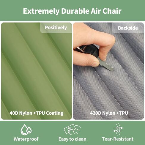 EULANT Portable Stadium Seat Cushion with Back Support and Adjustable Straps,Foldable and Lighteweigt Bleacher Chairs for Bleacher,Camping Hiking Sporting Events and Outdoor Activities in Saudi Arabia