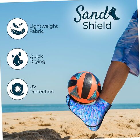 Beach Socks - Sand Socks for Beach Volleyball Women & Men, Surf Socks, Kayaking, Wetsuit Beach Soccer Socks, 3mm Neoprene Socks Women, Anti-Slip, Quick Dry Swim Socks - Sea Turtles, Large in Saudi Arabia