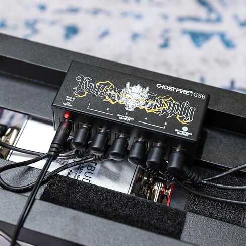 GHOSTFIRE GS10-SV2 10-Output Guitar Pedal Power Supply 9V / 1000mA High Current for 9V / 12V / 18V تأثير الدواسات (GS10-SV2) in Saudi Arabia
