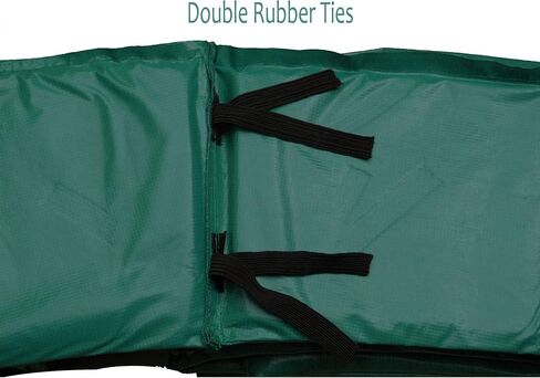 وسادة أمان بديلة من Machrus Trampoline مقاس 6FT 7.5FT 8FT 9FT 10FT 12FT 13FT 14FT 15FT 16FT غطاء زنبركي للترامبولين PVC تنورة ترامبولين، مقاومة للماء، ومقاومة للتشقق in Kuwait
