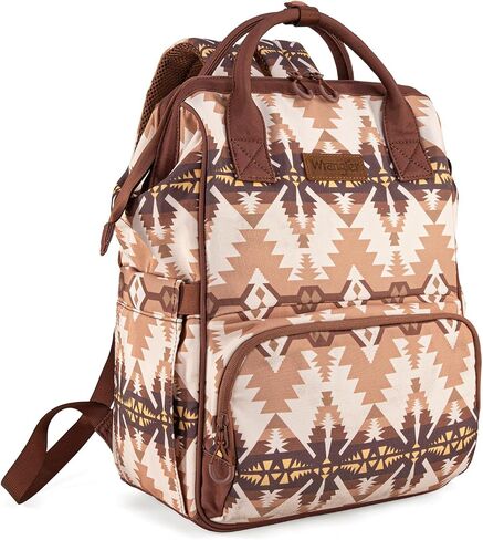 Montana West Wrangler Callie Diaper Bag Backpack with Stroller Straps Multifunction Baby Travel Bag WG2204-9110BR in Saudi Arabia
