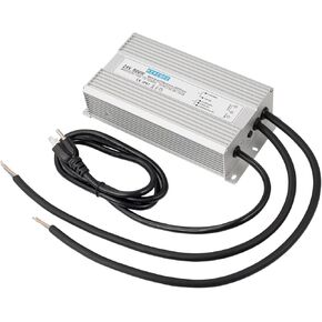 LED Driver 24V800W Waterproof Power Supply 90-120V to 24V33.3A AC to DC Converter IP67 Low Voltage Transformer Suitable for Indoor and Outdoor LED Lighting and Any 24V DC Device