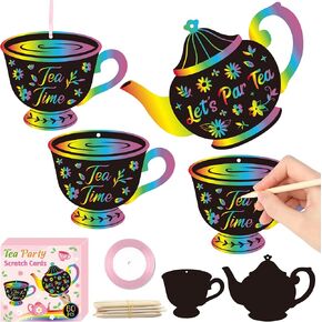 CY2SIDE Ice Cream Scratch Cards - 60PCS Summer Sweet Candy Ornament Scratch Crafts Card Gift Set for Kids Cones Magic Art Rainbow Color Craft Scratch Kit for Kids Birthday Party Favors School Activity
