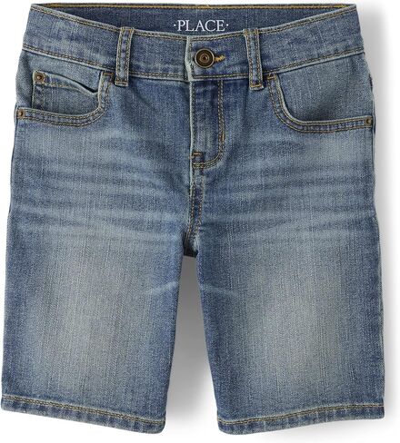 The Children's Place Boys' Distressed Denim, Carleton Wash Single, 8 in Saudi Arabia