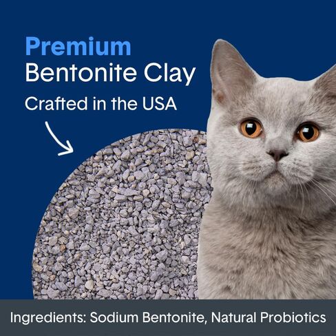 Boxie® Glo™ Natural Attractions™ 30 Day Odor Control UV Cat Litter, 28lb Clumping Clay Kitty Litter in Kuwait